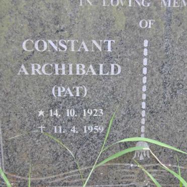 ARCHIBALD Constant 1923-1959