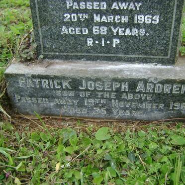 ARDREN Patrick Joseph -1960