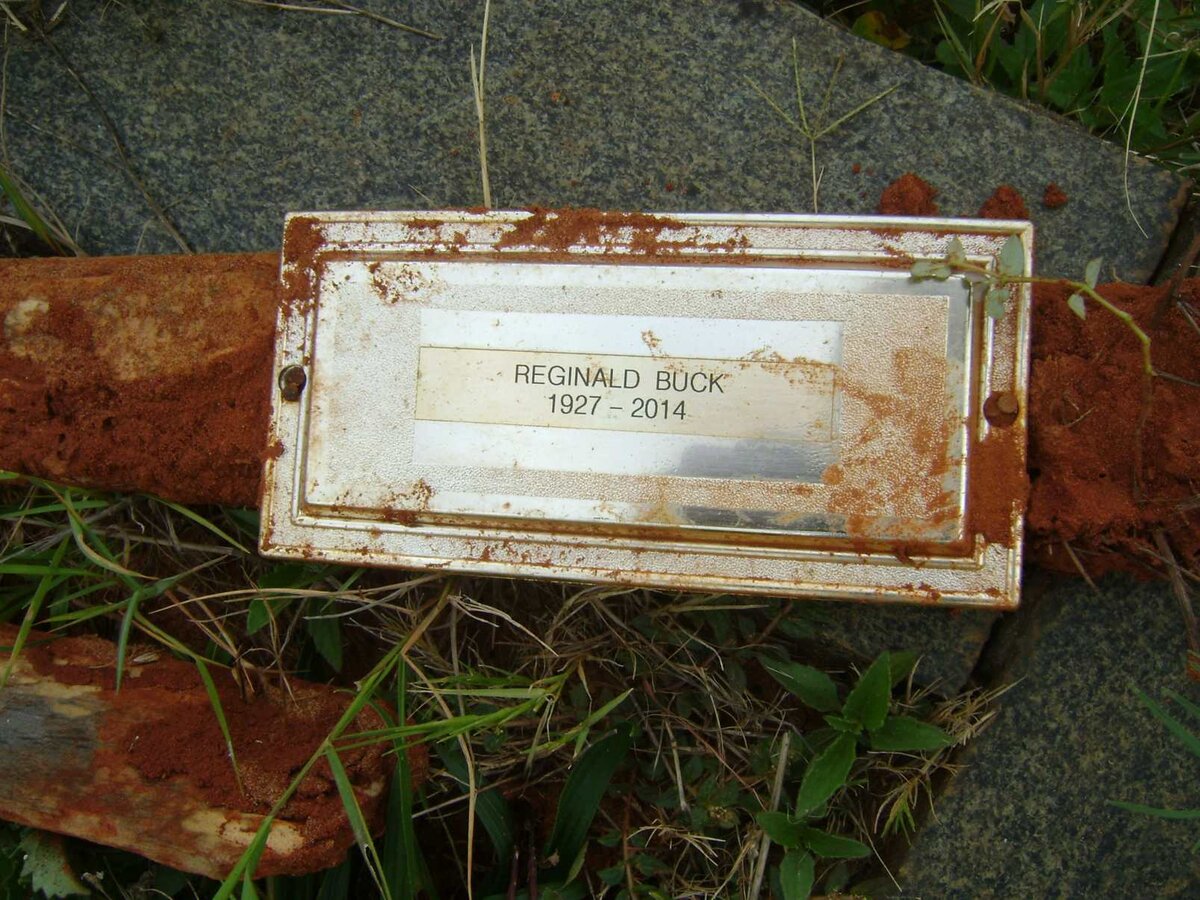 BUCK Reginald 1927-2014