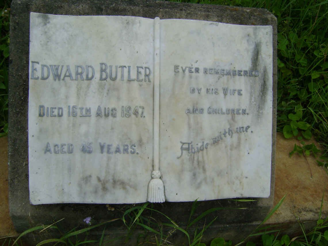 BUTLER Edward -1947