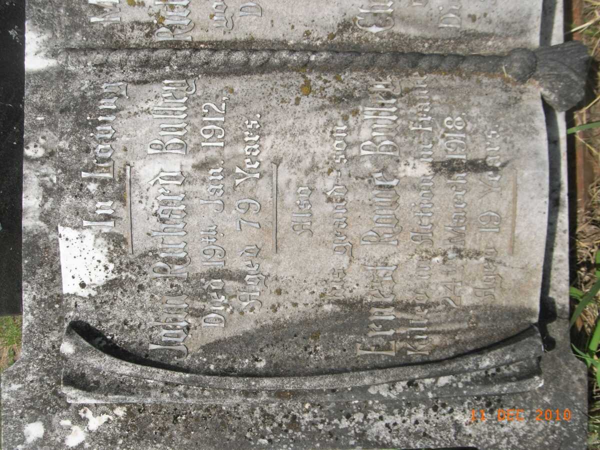 BULLEY John Richard -1912 :: BULLEY Ernest Rowe -1918