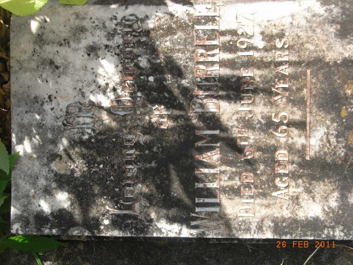 BURRELL William -1927