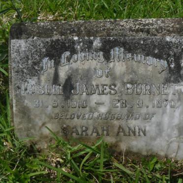 BURNETT Leslie James 1910-1970