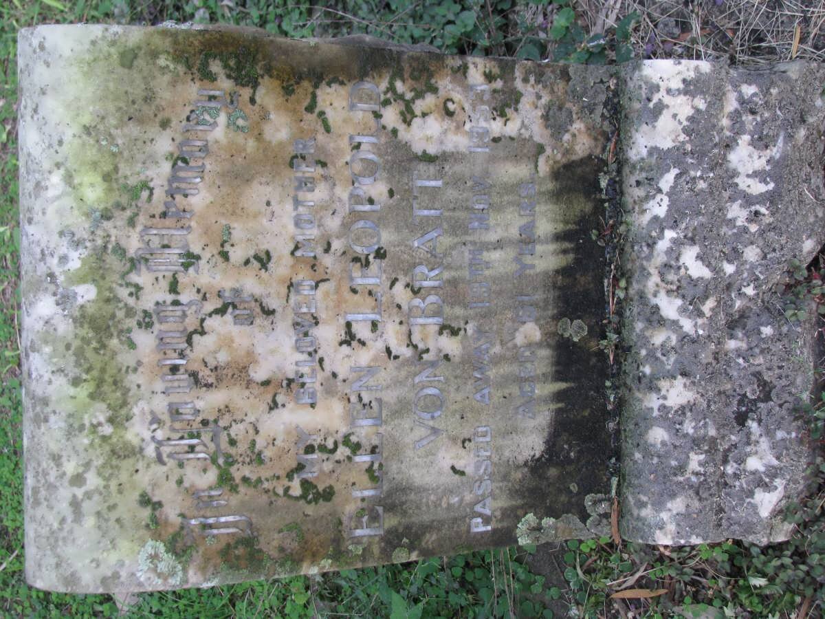 BRATT Ellen Leopold, von -1953