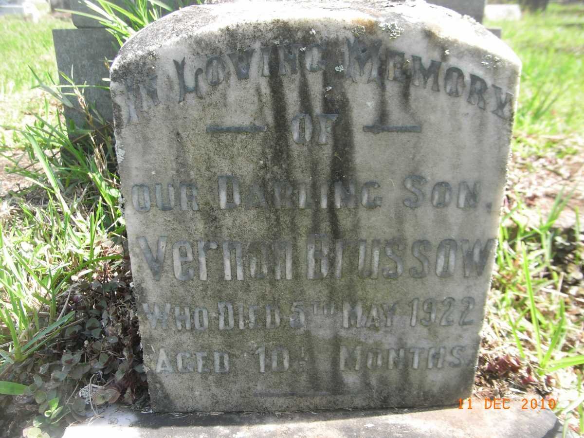 BRUSSOW Vernon -1922