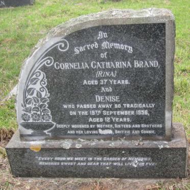 BRAND Cornelia Catharina -1956 :: BRAND Denise -1956