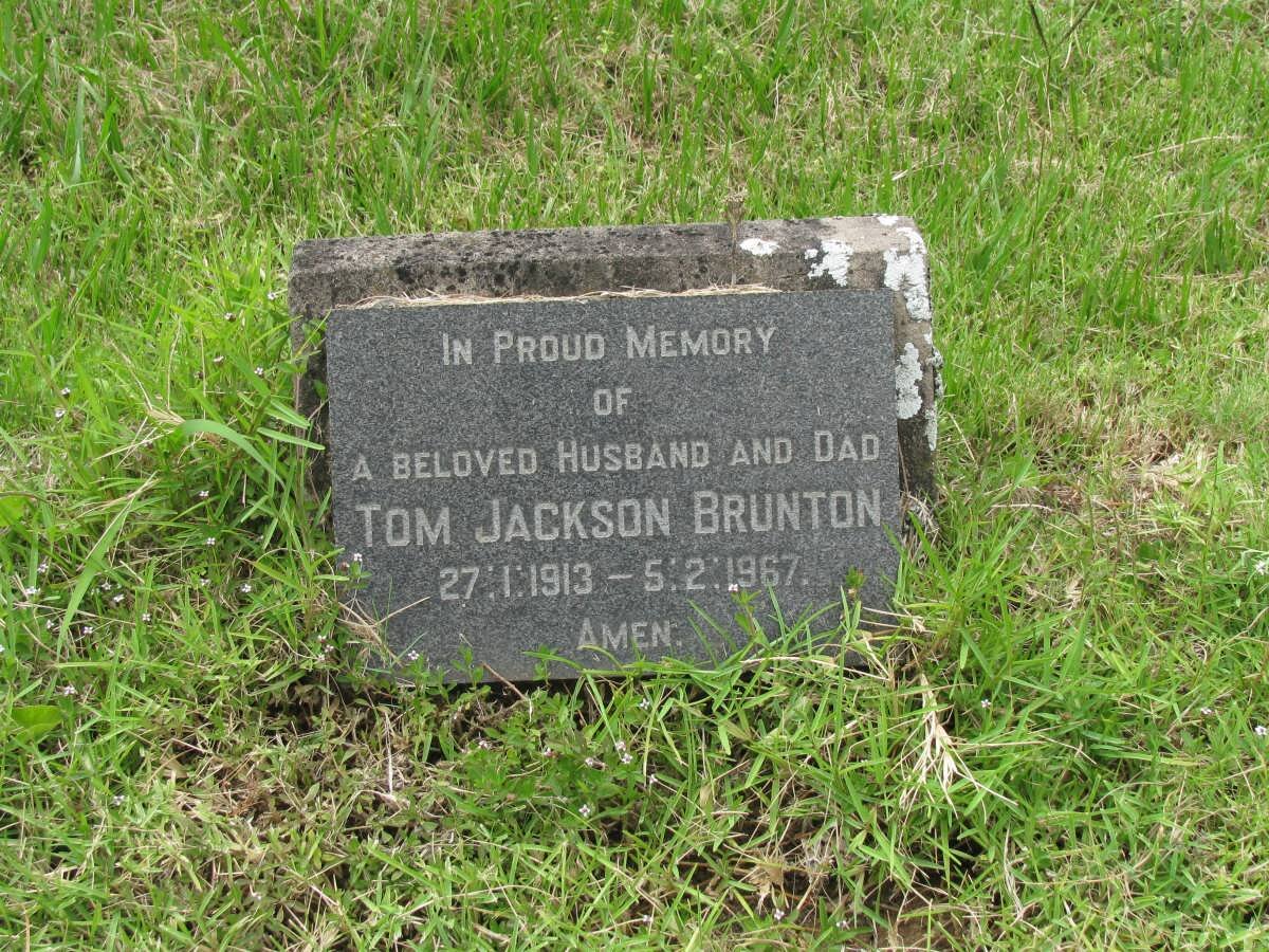 BRUNTON Tom Jackson 1913-1967