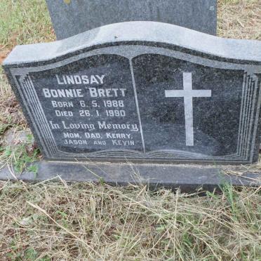 BRETT Lindsay Bonnie 1988-1990