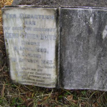 BRITS Gert Pieter 1886-1947