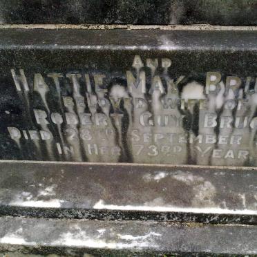 BRUCE Hattie May -1954