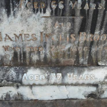 BROOKES James Inglis -1943 &amp; Annie E. -1934