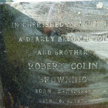 BROWNING Robert Colin 1948-1974