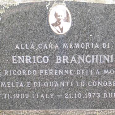BRANCHINI Enrico 1909-1973