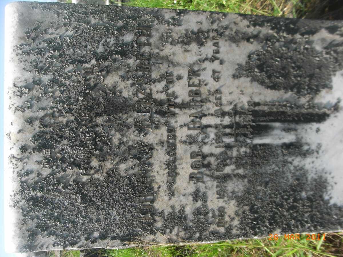 BARBER Johanna Elizabeth -1936