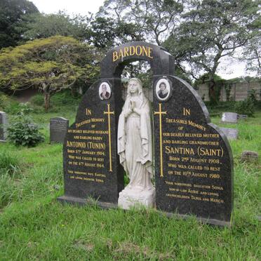 BARDONE Antonio 1904-1964 &amp; Santina 1908-1980