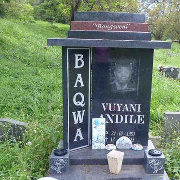 BAQWA Vuyani Andile 1983-2013