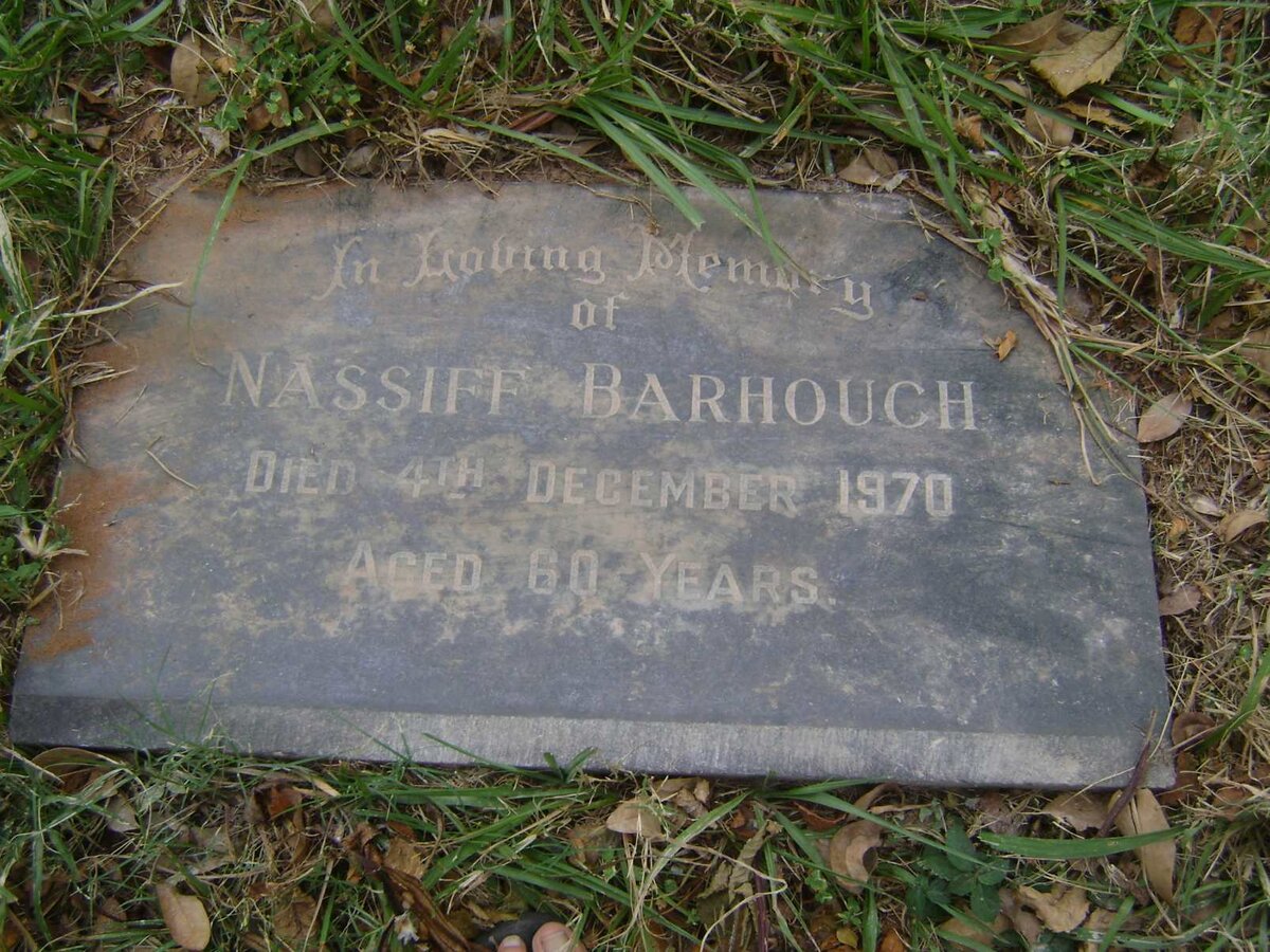 BARHOUCH Nassiff -1970