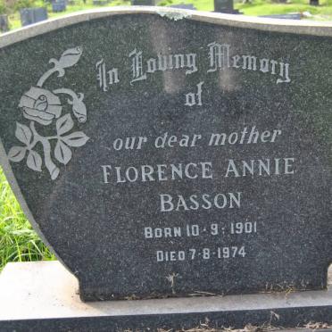 BASSON Florence Annie 1901-1974