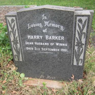 BARKER Harry -1961
