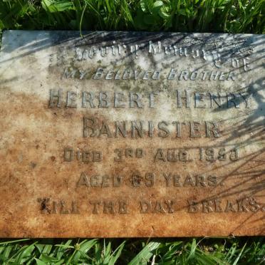 BANNISTER Herbert Henry -1950