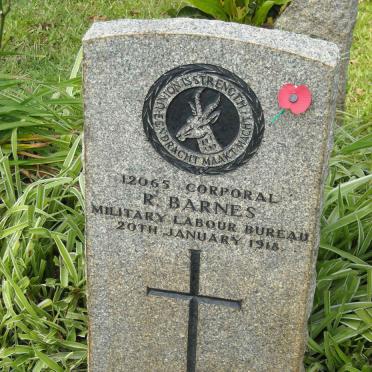 BARNES R. -1918