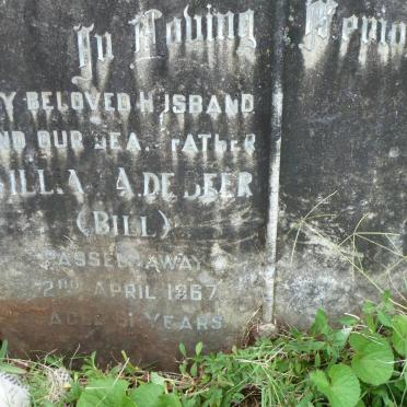 BEER William, de -1967