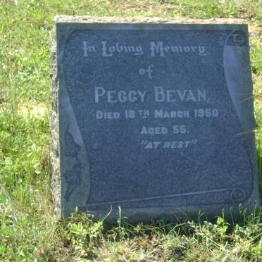 BEVAN Peggy -1950