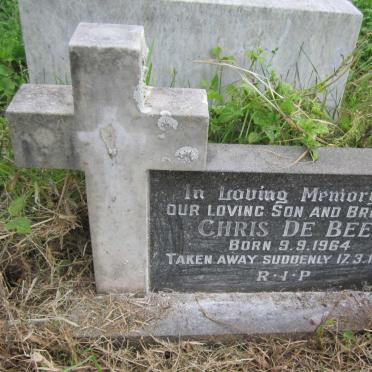 BEER Christiaan Petrus, de 1964-1980