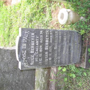 BERBEYER :: ALBERT :: URBLANC