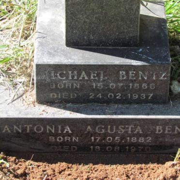 BENTZ Michael 1866-1937 :: BENTZ Antonia Augusta 1882-1970 