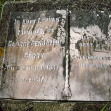 BERRY George Benjamin -1937