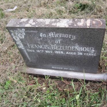 BEZUIDENHOUT Francis -1968