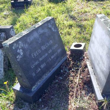 BECKER Fred 1895-1966 &amp; Babs 1900-1985