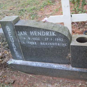 BEUKES Jan Hendrik 1922-1982