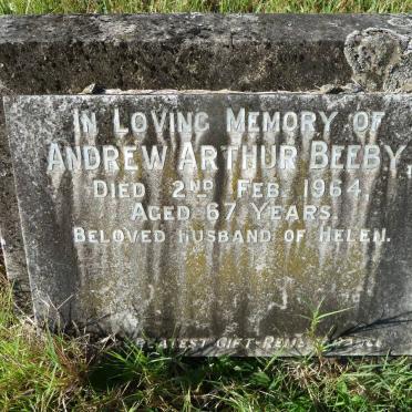 BEEBY Andrew Arthur -1964
