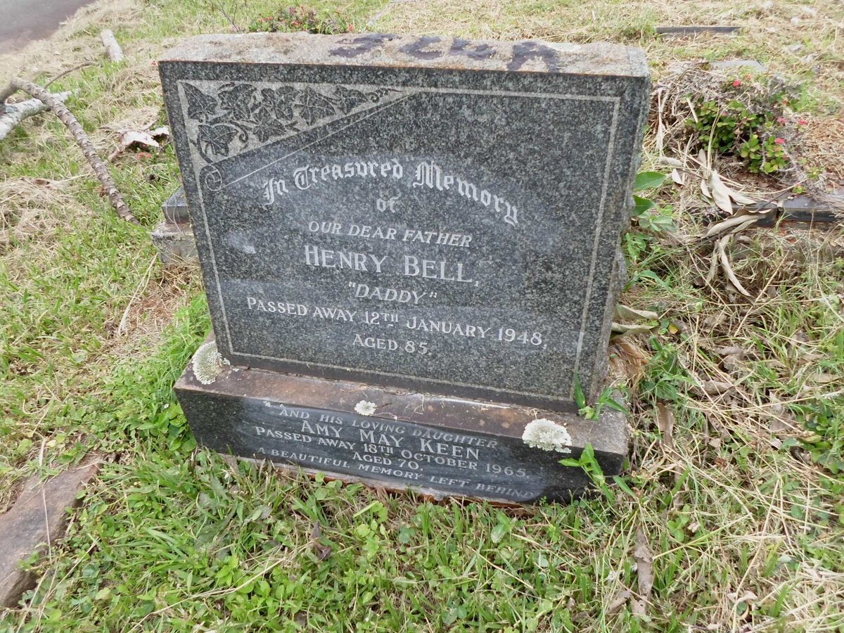 BELL Henry -1948 :: KEEN Amy May nee BELL - 1965