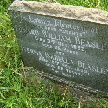BEASLEY Edward William -1952 &amp; Iverna Isabella -1955