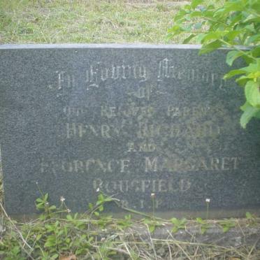 BOUSFIELD Henry Richard &amp; Florence Margaret