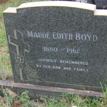 BOYD Maude Edith 1880-1962