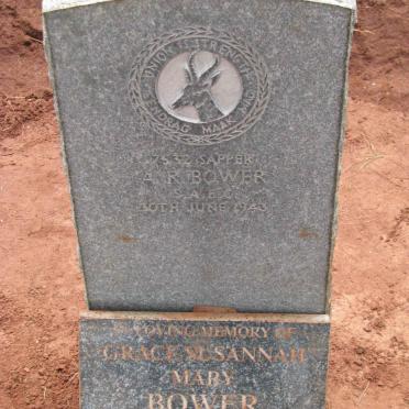 BOWER Arthur R. -1943 &amp; Grace Susannah Mary HESOM 1962-1978