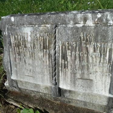 BORCHARDT August Christian 1867-1935 &amp; Hilda Maria BOHLMANN 1867-1933