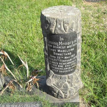 BONNETARD Madeleine 1912-1978