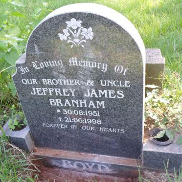 BOYD Jeffrey James Branham 1951-1998