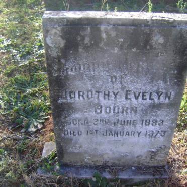 BOURN Dorothy Evelyn 1893-1973