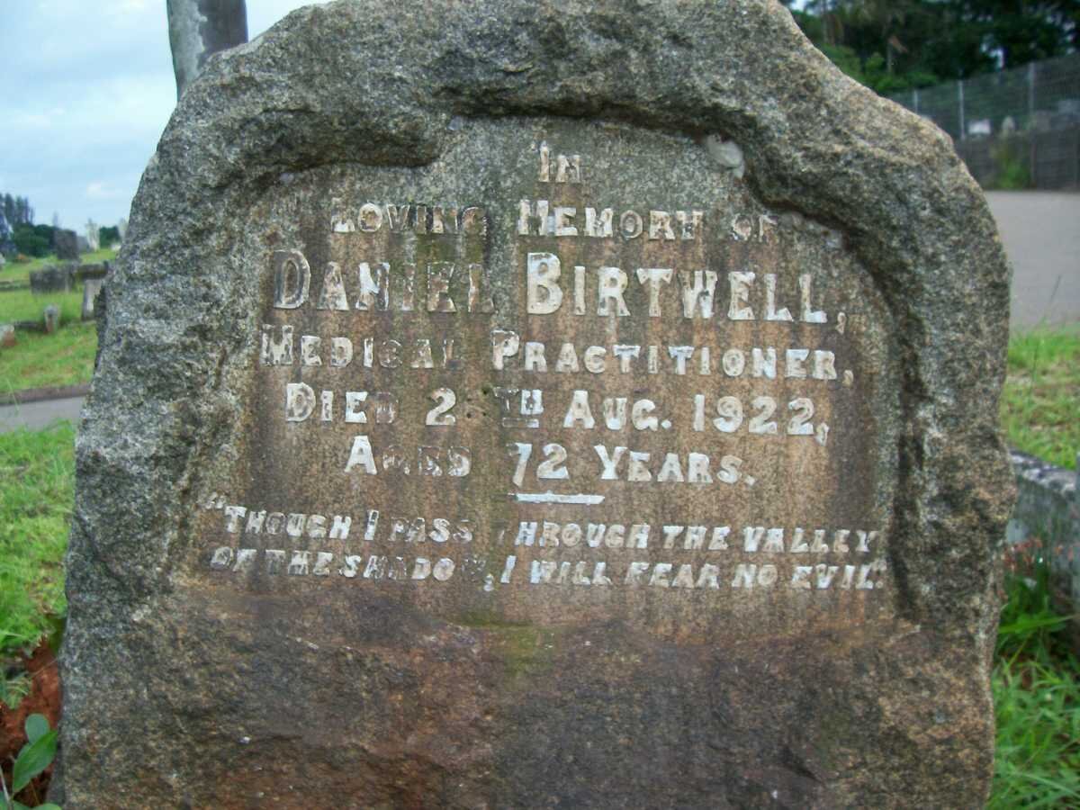 BIRTWELL Daniel -1922