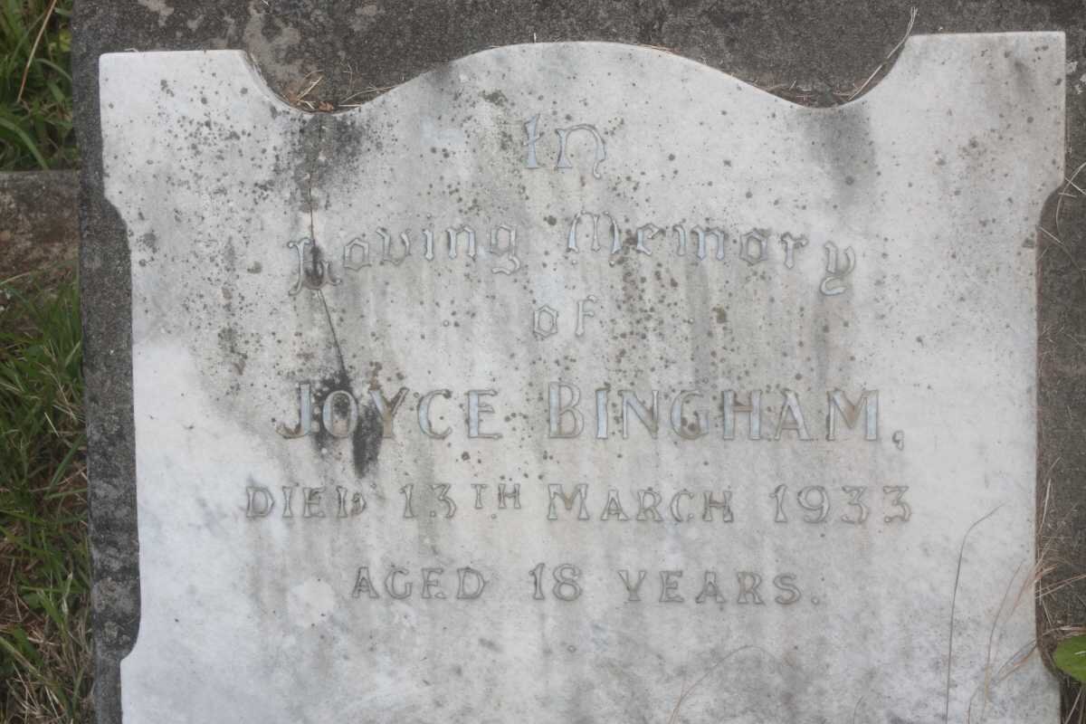 BINGHAM Joyce -1933