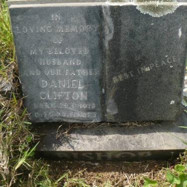 BISHOP Daniel Clifton 1913-1973