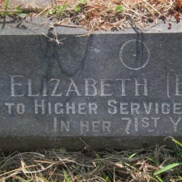 BLANE Agnes Elizabeth -1963