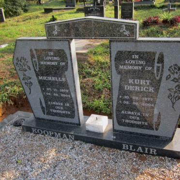 BLAIR Kurt Derick 1977-2004 :: KOOPMAN Michelle 1979-2004