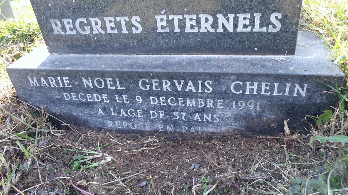 CHELIN Marie-Noel Gervais -1991